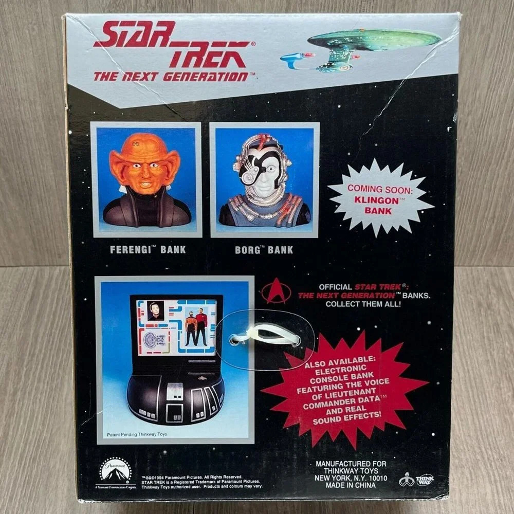 Star Trek The Next Generation: Borg Collector's Series Saving Bank-Thinkway Toys - Picture 2 of 8